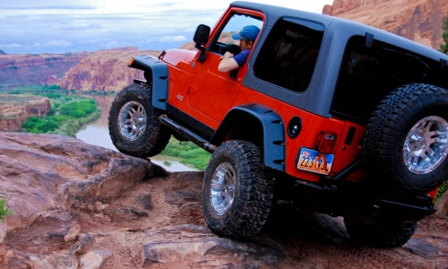 Moab Rim Trail Jeep