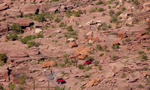 Moab Rim Jeep Trail Utah
