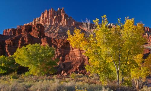 Capitol Reef National Park Castle