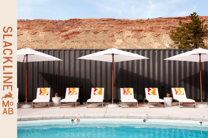 Slackline Moab, Outset Collection by Hilton — , 