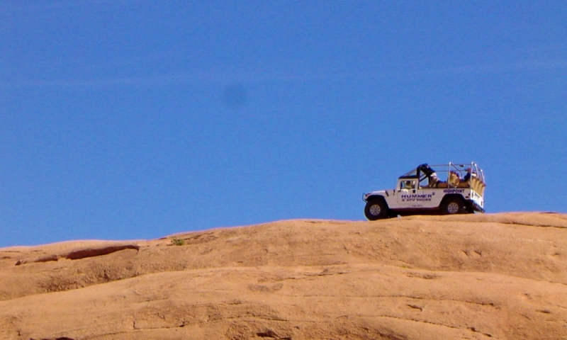 Hells Backbone Jeep Atv Off Road Moab Utah