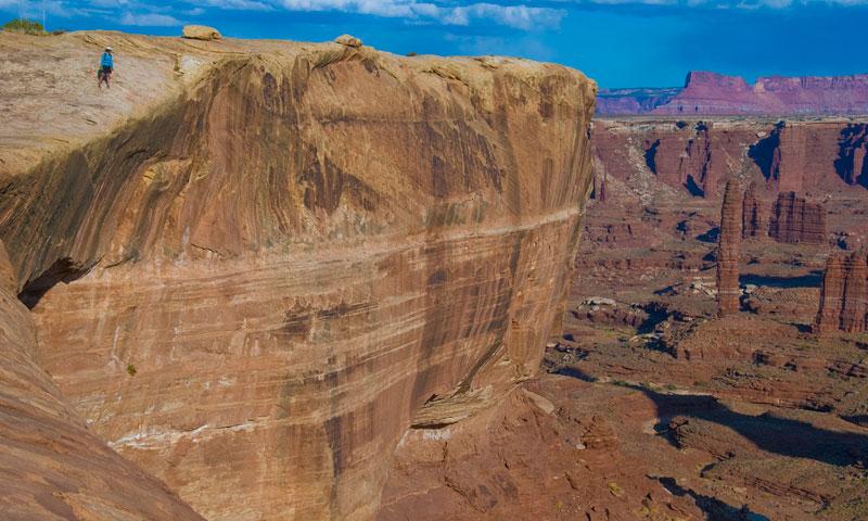 Overlook along the White Rim Trail