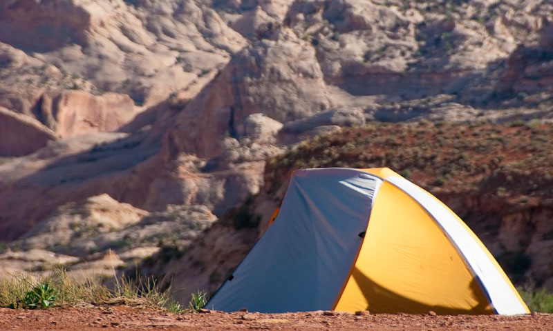 Camping in Canyonlands National Park