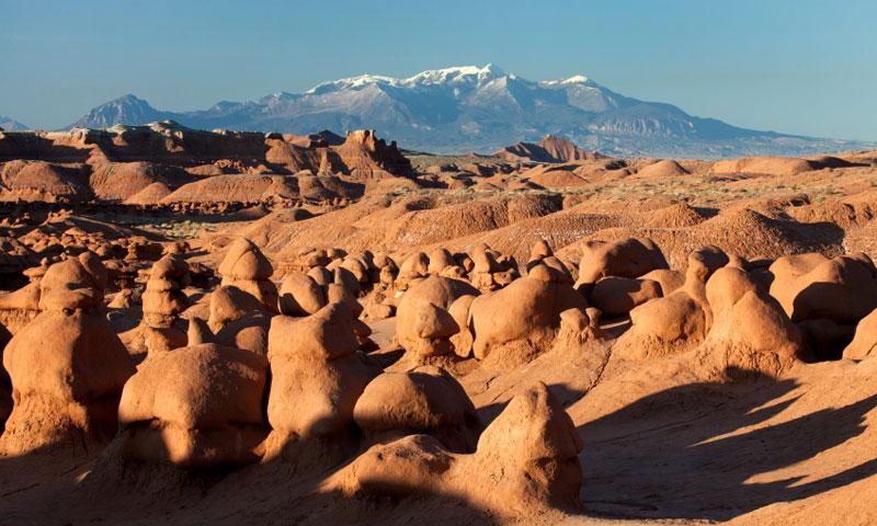 Goblin Valley State Park Utah Alltrips Goblin Valley State Park Before The Henry Mountains
