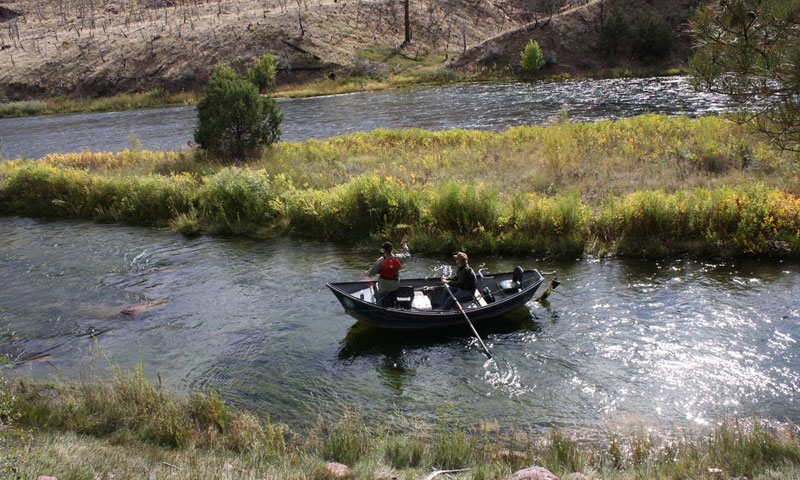 Fishing the Green River near Moab